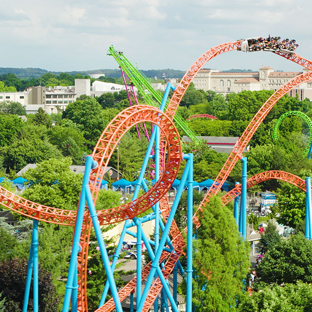 All rides of Hersheypark - Themeparkplanner